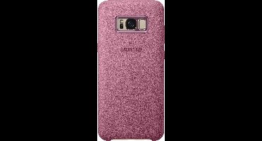 Samsung Galaxy S8+ Hoesje - Alcantara Cover - Roze
