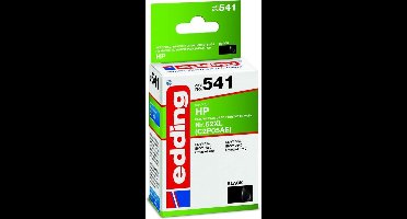 Edding Inktcartridge vervangt HP 62XL, C2P05AE Compatibel Zwart EDD-541 18-541
