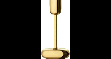 iittala Nappula Kandelaar koper – Kaarsenhouder goudkleurig– Kaarsenstandaard - 183mm