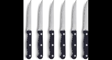 Amefa Steak Steakmessenset - 6-delig - 6 persoons - Vaatwasserbestendig - Vleesmes