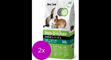 Back-2-Nature Bedding & Litter - Bodembedekking - 2 x 30 l