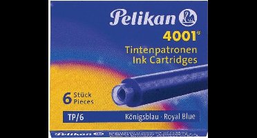 46x Pelikan inktpatronen 4001 koningsblauw