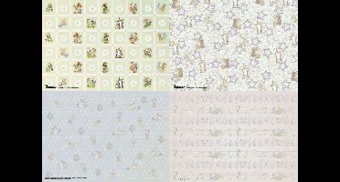 2x Walt Disney en Fantasy World Kartonblokken - Om 80 prachtige kaarten of ander creatief project te maken