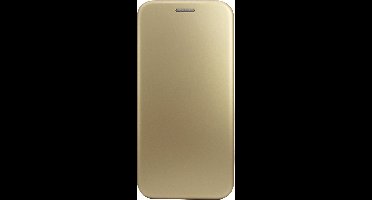 Hoesje geschikt voor Samsung Galaxy J6 (2018) - Kunstlederen Wallet Book Case Cover Portemonnee - Goud - van iCall