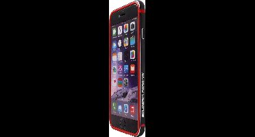 Ferrari Racing Bumper Aluminium/TPU - Zwart/Rood - voor iPhone 6 Plus en iPhone 6S Plus (5.5" versies)