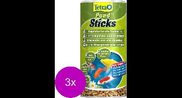 Tetra Pond Sticks - Vijvervoer - 3 x 1 l