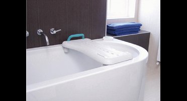 Aidapt Badplank 41-62 cm - Met handvat verstelbaar - Wit/Blauw