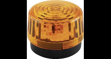 Velleman Amberkleurig led-knipperlicht, gebruik binnenshuis, 12 VDC, 15 witte leds, IP20, ABS/acryl