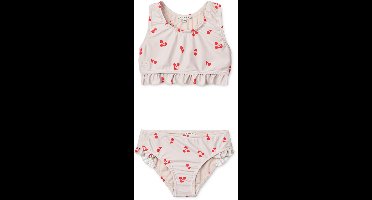 Liewood Bellamy Bikini Set Cherries / Sandy maat 98