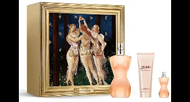Jean Paul Gaultier Classique Set Eau de Toilette 100 ml + Body lotion 75 ml + Eau de Toilette Spray 6 ml