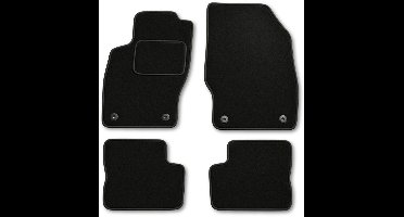 Mattastic® Automat - 4 Delig - Perfecte Pasvorm - Complete Set - Zwart - Geschikt voor Opel Corsa F (2019-heden)