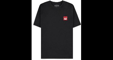 Pokémon - Gengar Block Print Heren T-shirt - XL - Zwart