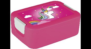 Sigma Home Food to go Broodtrommel (klein) Unicorn - fuchsia