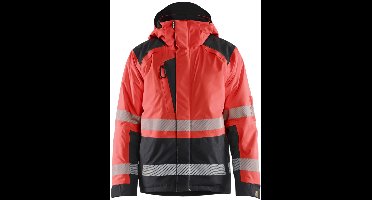 Blaklader 4455-1987 Winterjas High Vis - High Vis Rood/Zwart - XS