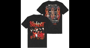 Slipknot 25th Anniversary Tour Heren T-shirt - zwart - 5XL