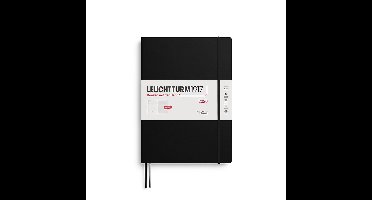 Leuchtturm week/notitie agenda 2026 black 23x31.5cm