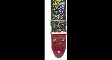 Fame Guitar Strap Psychedelic Green - Gitaarband