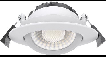 Miran Slim-Fit LED Inbouwspot 5W/7W - CCT 2700K/3000K/4000K - IP65 - Wit - Dimbaar | Geen fitting | Extra Warm Wit-Warm Wit-Koel Wit | 5W-7W | 50.000 Branduren