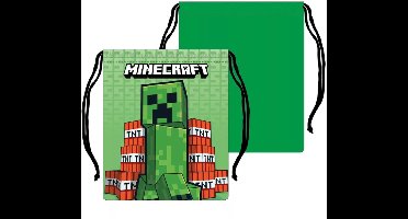 Minecraft Blocky Boom lunchtas 26,5 cm, Mine craft klein lunch tasje, Mine craft tasje, Bewaartasje, Mine craft