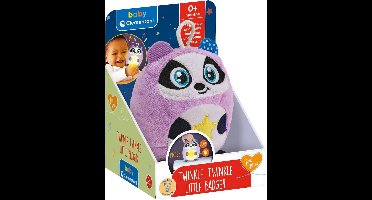 Clementoni - Baby knuffel en nachtlampje - Twinkle Twinkle - Kleine Das - vanaf 0 jaar