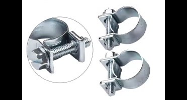 Slangenklemmen 12-14 mm – 2 Stuks – Verzinkt Staal – Voor Tuinslang, Afvoerslang en Slangverbindingen