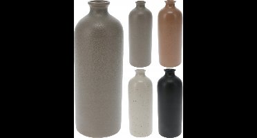 Koopman - Decoratieve Porseleinen Vaasje - 7x19 cm - Elegante Decoratie