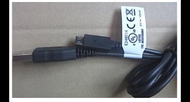 Zebra connection cable, micro-USB