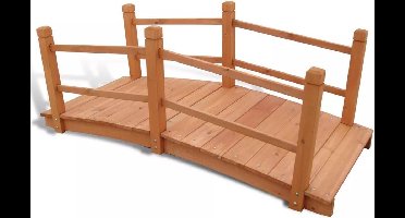 vidaXL - Tuinbrug - 140x60x56 - cm