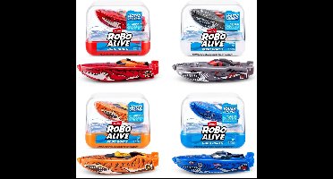 Robo Alive Robo Boats - watergeactiveerde boot - Buitenspeelgoed - 1 exemplaar - Robo Alive-bootrace
