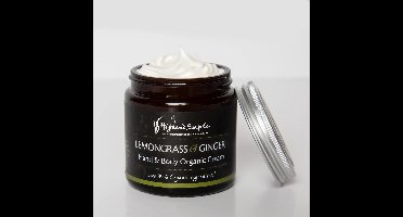 Lemongrass & Ginger – Fris & Pittig - Biologische Hand- & Bodycrème 120ml