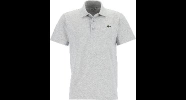 Lacoste Sport polo regular fit stretch - zilvergrijs melange