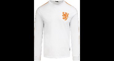 Cruyff - Nederland Retro Uitshirt WK 1974 + Nummer 14 (Lange Mouwen) - XL