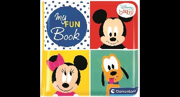 Clementoni - Disney baby boek - My Fun Book - Met magisch water effect - vanaf 6 maanden