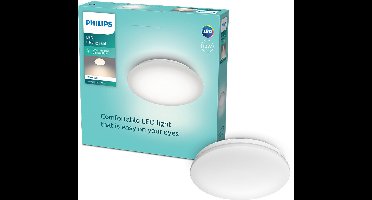 Philips Moire Plafondlamp - LED verlichting - Helder wit licht: 3000K - Diameter: 24 cm - Wit - Rond