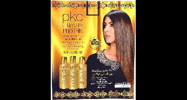 PKC Ultimate Protein Keratin with Collagen Straightening Set 3x140ml