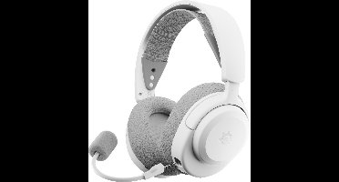 SteelSeries Arctis Nova 3X Wireless — Draadloze Gamingheadset — Wit — Mobile App Control — 40 uur accuduur — 2.4-GHz/Bluetooth — Afneembare microfoon — Xbox, PC, PS5, Switch, mobiel