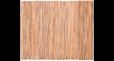 vidaXL - Scherm - 100x400 - cm - bamboe