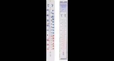 Esschert Design thermometer op wandplaat 90 cm TH9