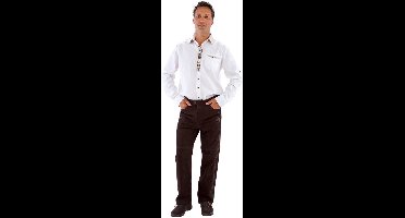 Hemd Tirol Heer Landhaus - Wit - Maat 5XL
