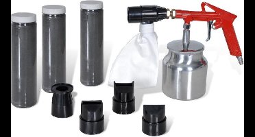 vidaXL Zandstraalset