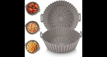 Airfryer Accessoires - Bakpapier - Siliconen Bakje - Mand - Spatels - Oven Rek