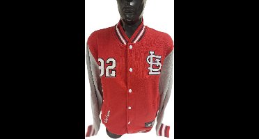 ST. LOUIS CARDINALS - VEST- RED/GREY SLEAVES-L
