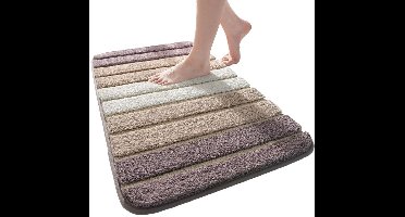 DailySupplies® Badmat Anti Slip - Douchemat - Bathroom Mats - Bruin