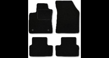 Mattastic® Automat - 4 Delig - Perfecte Pasvorm - Complete Set - Zwart - Geschikt voor Renault Megane IV Grandtour