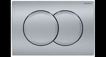 Geberit Delta01 - Bedieningsplaat, mat chroom 115.107.46.1