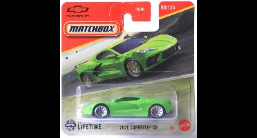 MATCHBOX CORVETTE C8 2020 RACING GREEN METALIC 90/125 1:64 METAL (JBR66-LA10)