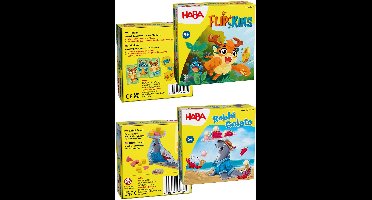 HABA Spielesammlung Flipkins & Robbi Gelato