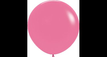 Latex ballonnen Sempertex rond Rose -24inch - 3stuks - Feestjecreatief