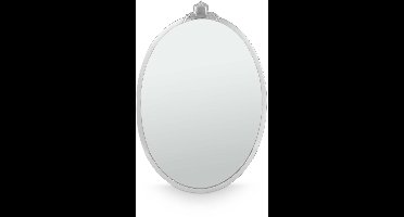 vtwonen Wandspiegel Wanddecoratie - Spiegel Ovaal - Zilver - 56x35cm