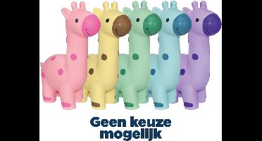 MULTIPET GIRAFFE LATEX ASSORTI 14.5 CM